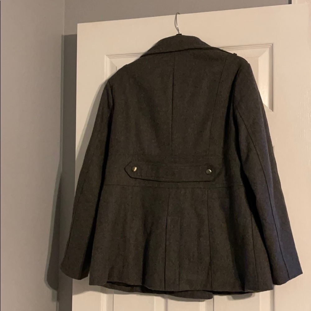 Classic Wool Pea Coat - Picture 3 of 8